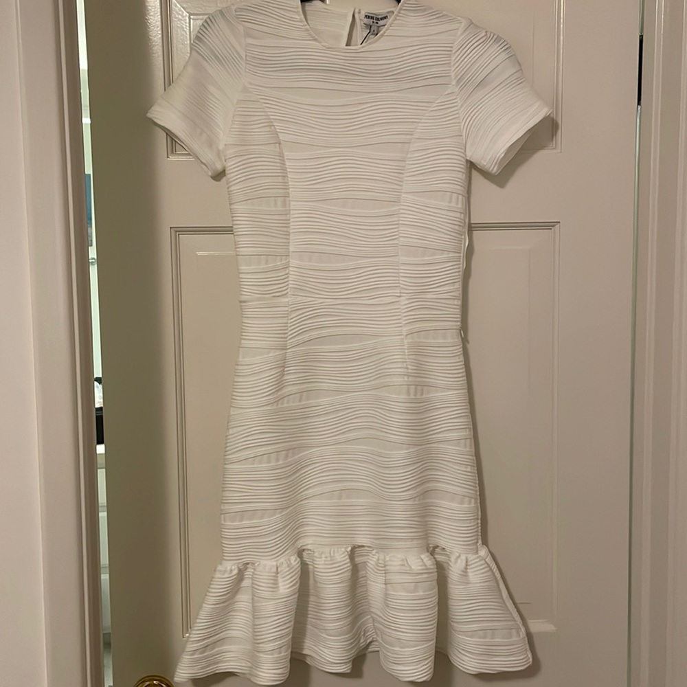 Opening Ceremony white bodycon dress. Size S. NWT.